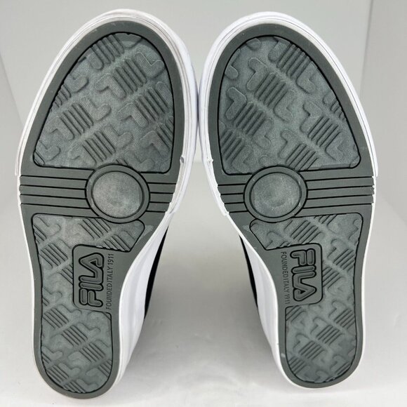 Fila Womens 5CM01781-014 Black Hi Top Canvas Lace Up Size 11 Casual Sneakers - Picture 7 of 9